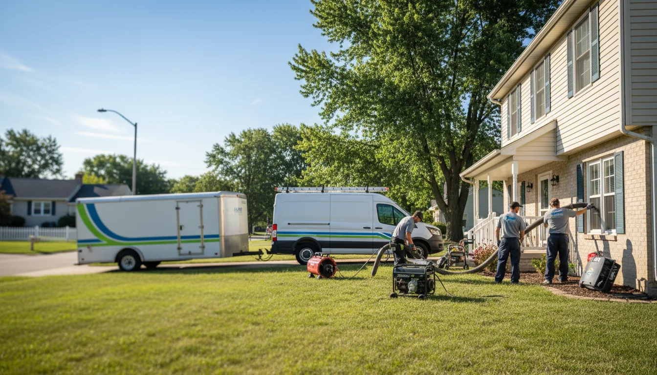 Flooded Basement Restoration And Cleanup With Repair in Whitesboro, NY near me